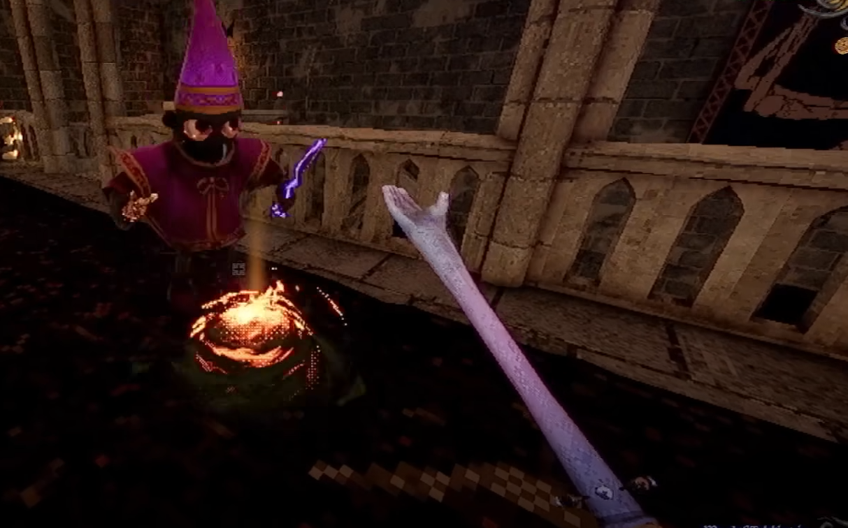 A guide explaining the Merci spell's dash and heal mechanic